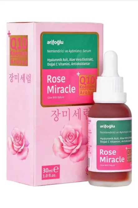 Rose Miracle Nemlendirici ve Aydınlatıcı Serum Anti Aging 30ml Arlab - 1