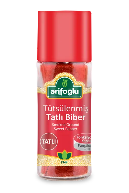 Tütsülenmiş Tatlı Kırmızı Biber 55 gr - Tatlı Biber Toz - 1