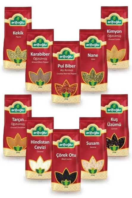Arifoglu Spice Mega Set - 10 Pieces Product