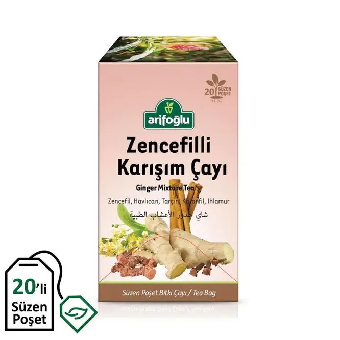 Ginger Herbal Tea (20 Tea Bags)