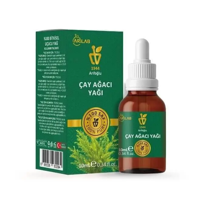Tea Tree Oil 10 Ml 100% Pure Oil Arlab
