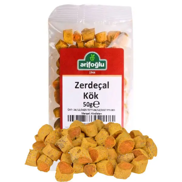 Zerdeçal Kök Parça 50g